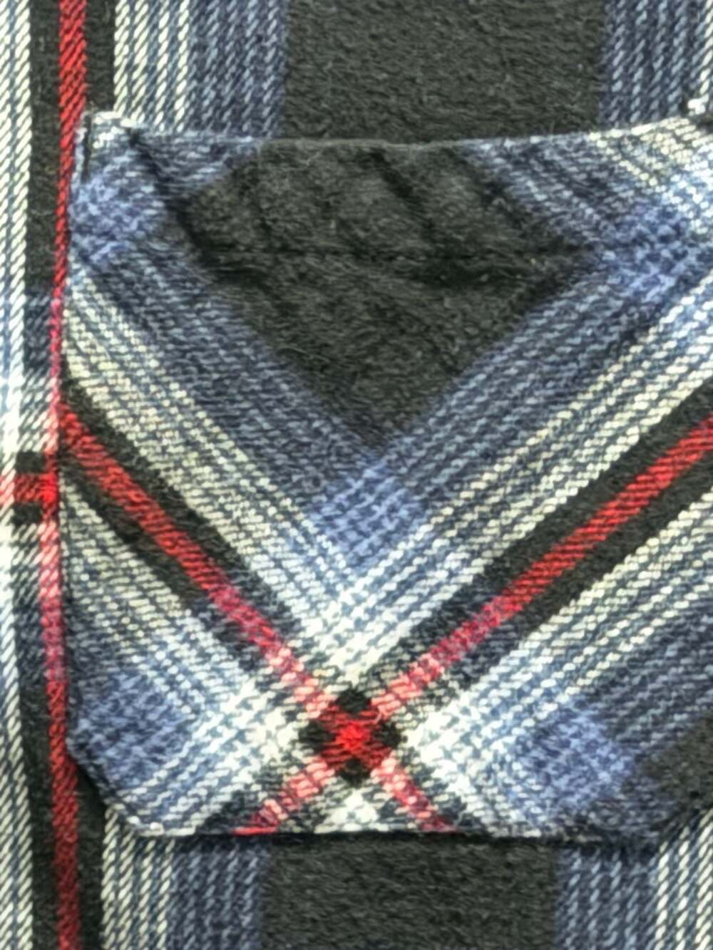 Legendary Whitetails Sherpa Lined Flannel Shirt Size M Blue Plaid - Picture 3 of 12